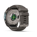 Часы Garmin Fenix 9 - 51mm, Titanium with Pebble Gray Silicone Band 010-04763-01