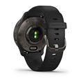 Умные часы Garmin Venu 2 Plus черные с серым безелем и силиконовым ремешком 010-02496-11 010-02496-11
