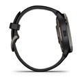 Умные часы Garmin Venu 2 Plus черные с серым безелем и силиконовым ремешком 010-02496-11 010-02496-11