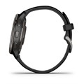 Умные часы Garmin Venu 2 Plus черные с серым безелем и силиконовым ремешком 010-02496-11 010-02496-11