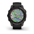 Garmin Fenix 7 Sapphire Solar титановый черный DLC с черным ремешком 010-02540-35 010-02540-35 - фото 4618
