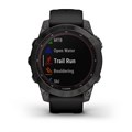 Garmin Fenix 7 Sapphire Solar титановый черный DLC с черным ремешком 010-02540-35 010-02540-35 - фото 4622