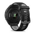 Часы для бега Garmin Forerunner 965 черные, темно-серый DLC титановый безель, с черным ремешком 010-02809-10 010-02809-10