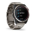 Garmin Quatix 7X Sapphire Solar титановый с серебристым титановым браслетом 010-02541-61