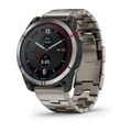 Garmin Quatix 7X Sapphire Solar титановый с серебристым титановым браслетом 010-02541-61 - фото 4800