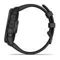 Garmin Fenix 7X Sapphire Solar титановый черный DLC с силиконовым ремешком 010-02541-23
