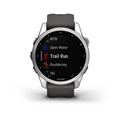 Garmin Fenix 7s серебристый с графитовым силиконовым ремешком 010-02539-01 010-02539-01 - фото 5284 Garmin Fenix 7s серебристый с графитовым силиконовым ремешком 010-02539-01 010-02539-01 - фото 5284