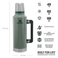 Термос STANLEY Classic 1,9L (10-07934-003) тёмно-зелёный 10-07934-003 - фото 5484 Термос STANLEY Classic 1,9L (10-07934-003) тёмно-зелёный 10-07934-003 - фото 5484