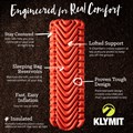 Надувной коврик KLYMIT Insulated Static V (06IVOR02C) оранжевый 06IVOR02C - фото 5597 Надувной коврик KLYMIT Insulated Static V (06IVOR02C) оранжевый 06IVOR02C - фото 5597