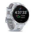 Часы для бега Garmin Forerunner 965 белые, титановый безель, с белым ремешком 010-02809-11 010-02809-11