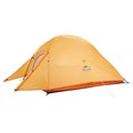 Палатка Naturehike Cloud Up 3 210T NH18T030-T трехместная сверхлегкая с ковриком, оранжевый 1872 - фото 5852