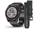 Garmin Fenix 7X Sapphire Solar титановый угольно-серый DLC с угольно-серым титановым DLC браслетом 010-02541-27 - фото 5892