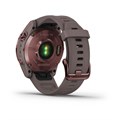 Garmin Fenix 7s Sapphire Solar титановый темно-бронзовый с сланцево-серым силиконовым ремешком  010-02539-29 010-02539-29 - фото 5989
