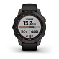 Garmin Fenix 7 Sapphire Solar титановый серый DLC с черным ремешком 010-02540-21 010-02540-21