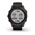 Garmin Fenix 7 Sapphire Solar титановый серый DLC с черным ремешком 010-02540-21 010-02540-21
