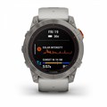 Garmin Fenix 7X Pro Sapphire Solar Edition Титановый корпус с дымчато-серым оранжевым ремешком (010-02778-15) 010-02778-15