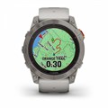 Garmin Fenix 7X Pro Sapphire Solar Edition Титановый корпус с дымчато-серым оранжевым ремешком (010-02778-15) 010-02778-15