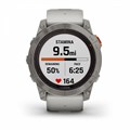 Garmin Fenix 7X Pro Sapphire Solar Edition Титановый корпус с дымчато-серым оранжевым ремешком (010-02778-15) 010-02778-15