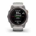 Garmin Fenix 7X Pro Sapphire Solar Edition Титановый корпус с дымчато-серым оранжевым ремешком (010-02778-15) 010-02778-15