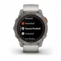 Умные часы Garmin Fenix 7 Pro Sapphire Solar титановый серый с серо-оранжевым ремешком 010-02777-21 010-02777-21 - фото 6674