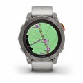 Умные часы Garmin Fenix 7 Pro Sapphire Solar титановый серый с серо-оранжевым ремешком 010-02777-21 010-02777-21 - фото 6679