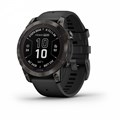 Умные часы Garmin Fenix 7 Pro Sapphire Solar титан DLC Carbon Grey с черным браслетом (010-02777-11) 010-02777-11 - фото 6686