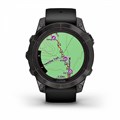Умные часы Garmin Fenix 7 Pro Sapphire Solar титан DLC Carbon Grey с черным браслетом (010-02777-11) 010-02777-11 - фото 6687