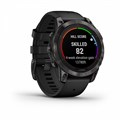Умные часы Garmin Fenix 7 Pro Sapphire Solar титан DLC Carbon Grey с черным браслетом (010-02777-11) 010-02777-11 - фото 6688