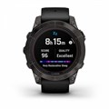 Умные часы Garmin Fenix 7 Pro Sapphire Solar титан DLC Carbon Grey с черным браслетом (010-02777-11) 010-02777-11 - фото 6694