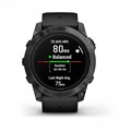 Garmin epix Pro (Gen 2) Standard Edition 51 мм, серый, черный силиконовый ремешок  010-02804-21 010-02804-21