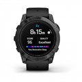 Garmin epix Pro (Gen 2) Standard Edition 51 мм, серый, черный силиконовый ремешок  010-02804-21 010-02804-21