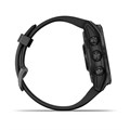 Умные часы Garmin Fenix 7s Solar серый с черным силиконовым ремешком 010-02539-13 010-02539-13