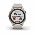 Garmin Fenix 7s Pro Sapphire Solar золотистый корпус со светло-песочным ремешком (010-02776-15) 010-02776-15 - фото 7133