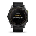 Garmin ENDURO 2 угольно-серый DLC титановый с нейлоновым ремешком UltraFit 010-02754-01 010-02754-01 - фото 7293