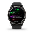 Garmin Venu 2 черные с серым безелем  010-02430-11 010-02430-11