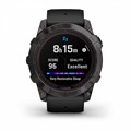 Garmin Fenix 7X Pro Sapphire Solar Edition Титановый угольно-серый корпус с DLC-покрытием и черным ремешком  010-02778-11 010-02778-11