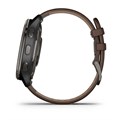 Умные часы Garmin Venu 2 Plus серый с серым безелем и кожаным ремешком  ( 010-02496-15 ) 010-02496-15
