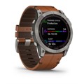 Garmin Fenix 7X Sapphire Solar титановый черный с коричневым кожаным ремешком   010-02541-19 010-02541-19 - фото 7520