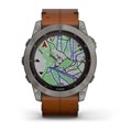 Garmin Fenix 7X Sapphire Solar титановый черный с коричневым кожаным ремешком   010-02541-19 010-02541-19 - фото 7521