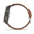 Garmin Fenix 7X Sapphire Solar титановый черный с коричневым кожаным ремешком   010-02541-19 010-02541-19 - фото 7525