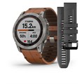 Garmin Fenix 7X Sapphire Solar титановый черный с коричневым кожаным ремешком   010-02541-19 010-02541-19 - фото 7527