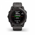 Garmin Fenix 7X Pro Sapphire Solar Edition Титановый угольно-серый корпус с DLC-покрытием и титановым браслетом   010-02778-30 010-02778-30