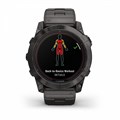 Garmin Fenix 7X Pro Sapphire Solar Edition Титановый угольно-серый корпус с DLC-покрытием и титановым браслетом   010-02778-30 010-02778-30