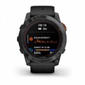 Garmin Fenix 7X Pro Solar Edition серый корпус и черным ремешком (010-02778-01) 010-02778-01