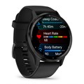 Спортивные смарт-часы Garmin Venu 3 черные с серым безелем  010-02784-01 010-02784-01