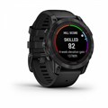 Умные часы Garmin Fenix 7 Pro Solar серый с черным ремешком 010-02777-01 010-02777-01