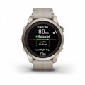 Умные часы Garmin Fenix 7s Pro Sapphire Solar золотистый корпус с кожаным ремешком цвета известняка 010-02776-30 010-02776-30 - фото 8039 Умные часы Garmin Fenix 7s Pro Sapphire Solar золотистый корпус с кожаным ремешком цвета известняка 010-02776-30 010-02776-30 - фото 8039