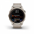 Умные часы Garmin Fenix 7s Pro Sapphire Solar золотистый корпус с кожаным ремешком цвета известняка 010-02776-30 010-02776-30 - фото 8041 Умные часы Garmin Fenix 7s Pro Sapphire Solar золотистый корпус с кожаным ремешком цвета известняка 010-02776-30 010-02776-30 - фото 8041
