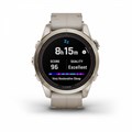 Умные часы Garmin Fenix 7s Pro Sapphire Solar золотистый корпус с кожаным ремешком цвета известняка 010-02776-30 010-02776-30 - фото 8042 Умные часы Garmin Fenix 7s Pro Sapphire Solar золотистый корпус с кожаным ремешком цвета известняка 010-02776-30 010-02776-30 - фото 8042