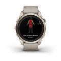 Умные часы Garmin Fenix 7s Pro Sapphire Solar золотистый корпус с кожаным ремешком цвета известняка 010-02776-30 010-02776-30 - фото 8044 Умные часы Garmin Fenix 7s Pro Sapphire Solar золотистый корпус с кожаным ремешком цвета известняка 010-02776-30 010-02776-30 - фото 8044